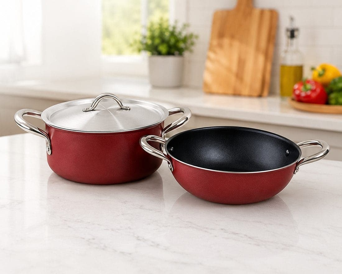 Combo: Non-Stick Casserole 5L + Non-Stick Karai 24cm