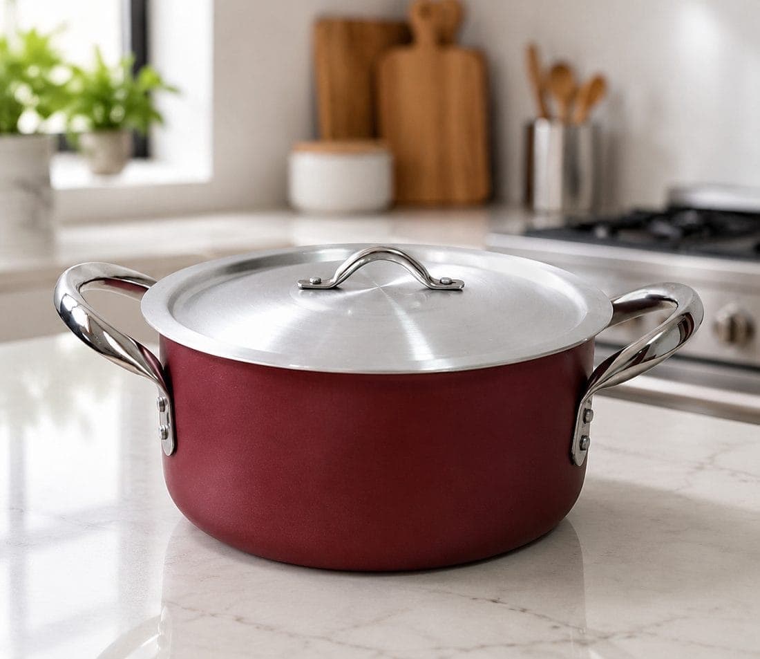 Non-Stick Casserole with SS Handle and Lid